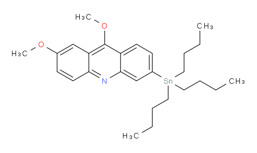 2,9-dimethoxy-6-(tributylstannyl)acridine