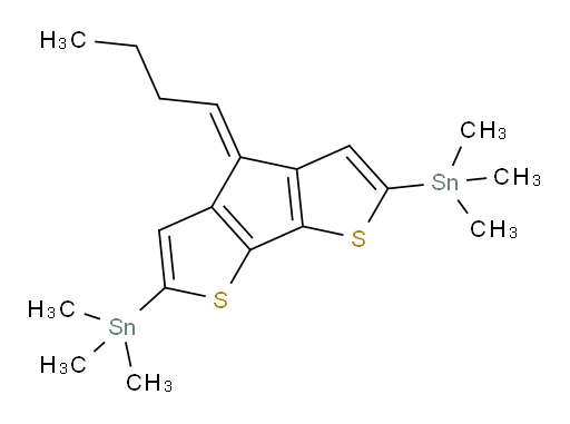 (4-butylidene-4H-cyclopenta[1,2-b:5,4-b']dithiophene-2,6-diyl)bis(trimethylstannane)