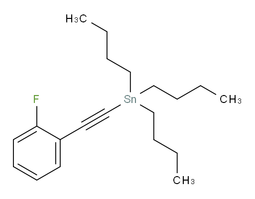 tributyl((2-fluorophenyl)ethynyl)stannane