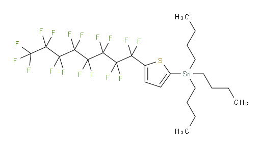 tributyl(5-(perfluorooctyl)thiophen-2-yl)stannane