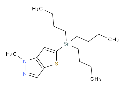 1-methyl-5-(tributylstannyl)-1H-thieno[3,2-c]pyrazole