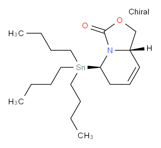 (5R,8aS)-5-(tributylstannyl)-5,6-dihydro-1H-oxazolo[3,4-a]pyridin-3(8aH)-one