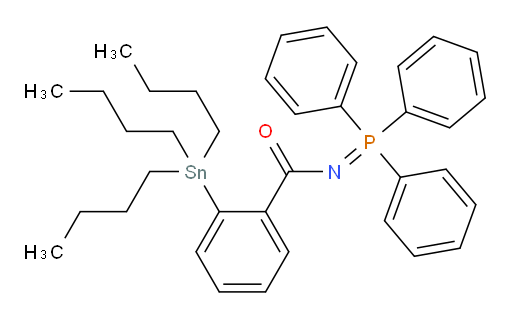 2-(三丁基锡基)-N-(三苯基膦亚基)苯甲酰胺