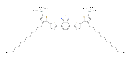4,7-bis(3'-dodecyl-5'-(trimethylstannyl)-[2,2'-bithiophen]-5-yl)benzo[c][1,2,5]thiadiazole