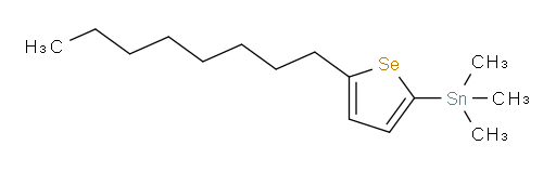 trimethyl(5-octylselenophen-2-yl)stannane