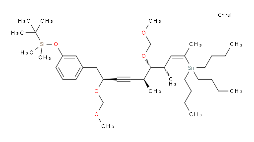 (3-((2S,5S,6R,7S,Z)-2,6-bis(methoxymethoxy)-5,7-dimethyl-9-(tributylstannyl)dec-8-en-3-yn-1-yl)phenoxy)(tert-butyl)dimethylsilane