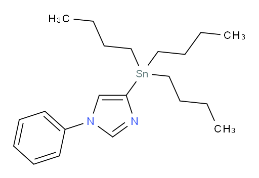 1-phenyl-4-(tributylstannyl)-1H-imidazole