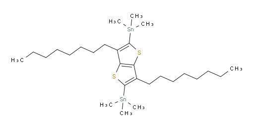 (3,6-dioctylthieno[3,2-b]thiophene-2,5-diyl)bis(trimethylstannane)