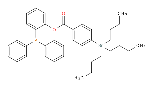 2-(diphenylphosphino)phenyl 4-(tributylstannyl)benzoate