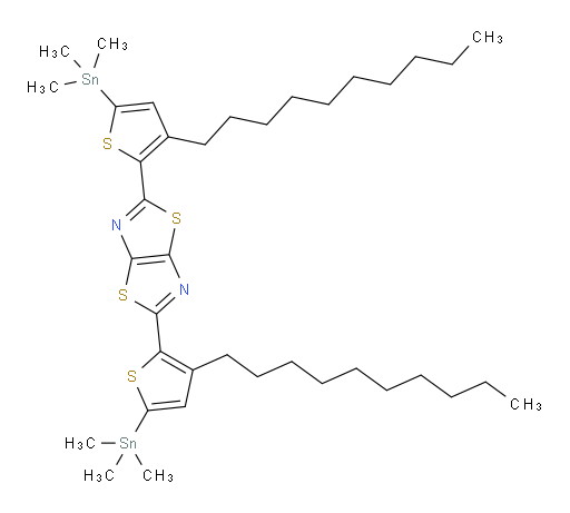 2,5-bis(3-decyl-5-(trimethylstannyl)thiophen-2-yl)thiazolo[5,4-d]thiazole
