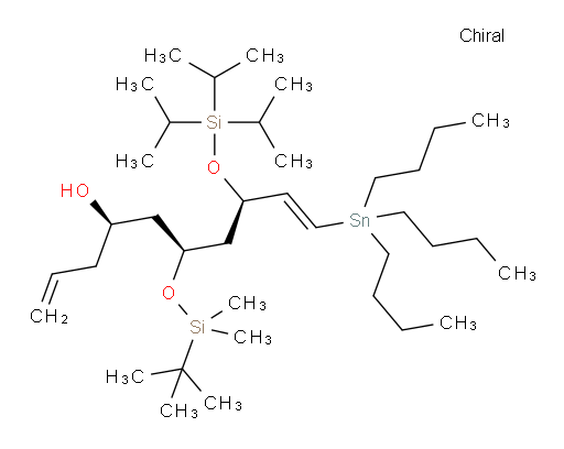 (4R,6S,8R,E)-6-((tert-butyldimethylsilyl)oxy)-10-(tributylstannyl)-8-((triisopropylsilyl)oxy)deca-1,9-dien-4-ol