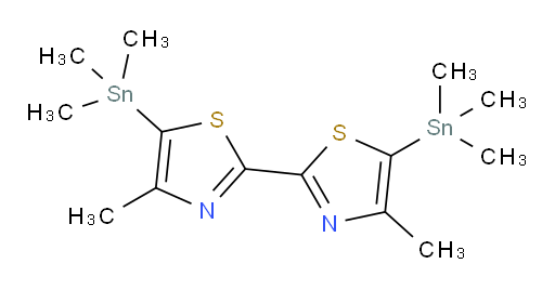 4,4'-dimethyl-5,5'-bis(trimethylstannyl)-2,2'-bithiazole