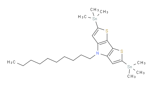 4-癸基-2,6-双(三甲基锡基)-4H-二噻吩并[3,2-b:2',3'-d]吡咯