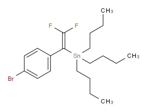 (1-(4-bromophenyl)-2,2-difluorovinyl)tributylstannane