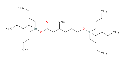 bis(tributylstannyl) 3-methylhexanedioate