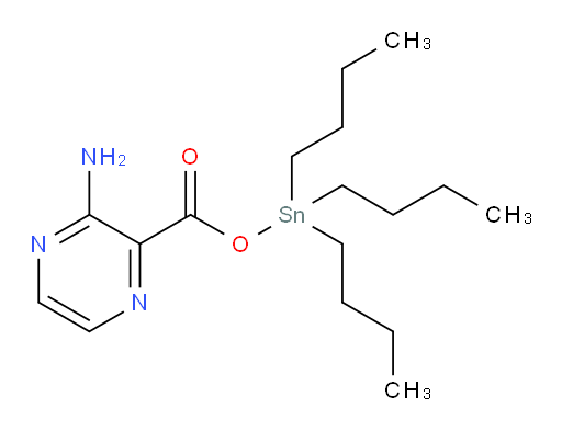 tributylstannyl 3-aminopyrazine-2-carboxylate