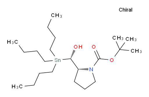 (R)-tert-butyl 2-((S)-hydroxy(tributylstannyl)methyl)pyrrolidine-1-carboxylate