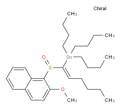 (S,Z)-三丁基(1-((2-甲氧基萘-1-基)亚砜)己-1-烯-1-基)锡烷