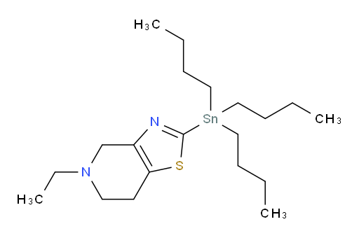 5-乙基-2-(三丁基锡基)-4,5,6,7-四氢噻唑并[4,5-c]吡啶