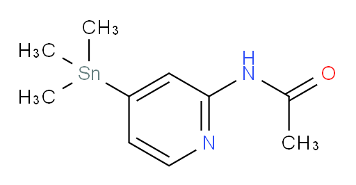 N-(4-(trimethylstannyl)pyridin-2-yl)acetamide