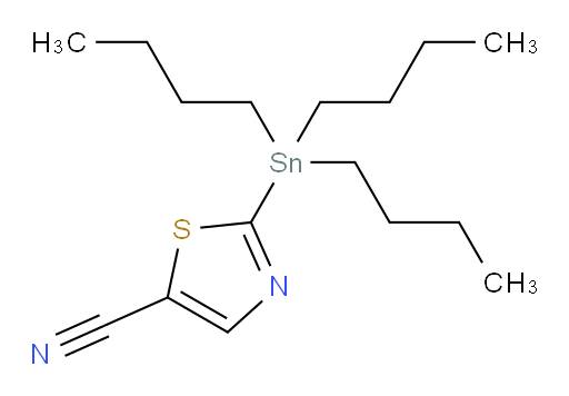 2-(Tributylstannyl)-5-thiazolecarbonitrile