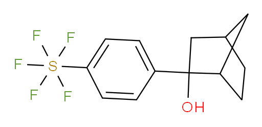 2-(4-(pentafluoromercapto)phenyl)bicyclo[2.2.1]heptan-2-ol