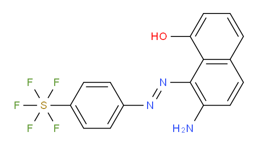 [p-[(2-amino-8-hydroxy-1-naphthyl)azo]phenyl]sulfur pentafluoride