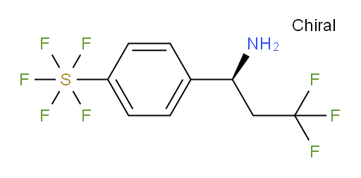 [4-[(1S)-1-Amino-3,3,3-trifluoropropyl]phenyl]sulfur pentafluoride