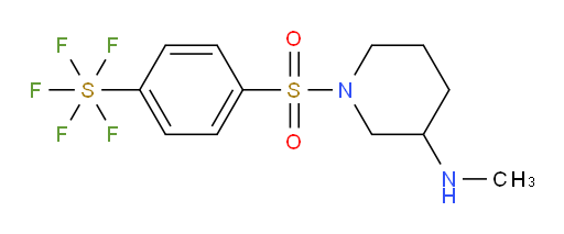 [4-[[3-(methylamino)-1-piperidinyl]sulfonyl]phenyl]sulfur pentafluoride