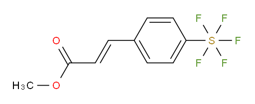[4-[(1E)-3-methoxy-3-oxo-1-propenyl]phenyl]-sulfur pentafluoride