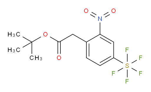 [4-[2-(1,1-Dimethylethoxy)-2-oxoethyl]-3-nitrophenyl]sulfur pentafluoride