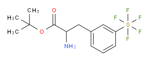 [3-[2-Amino-3-(1,1-dimethylethoxy)-3-oxopropyl]phenyl]sulfur pentafluoride