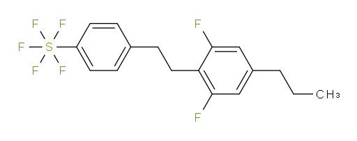 [4-[2-(2,6-difluoro-4-propylphenyl)ethyl]phenyl]sulfur pentafluoride