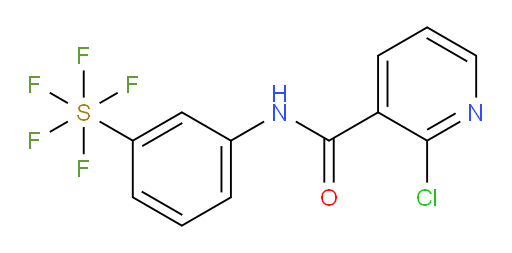 [3-[[(2-Chloro-3-pyridinyl)carbonyl]amino]phenyl]sulfur pentafluoride