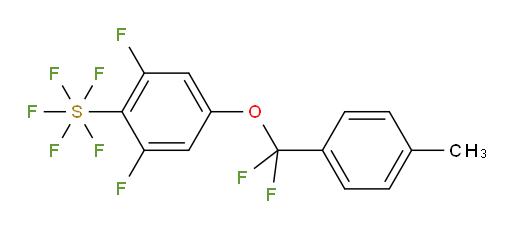 [4-[difluoro(4-methylphenyl)methoxy]-2,6-difluorophenyl]sulfur pentafluoride