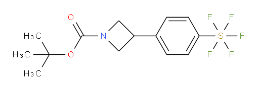 [4-[1-[(1,1-Dimethylethoxy)carbonyl]-3-azetidinyl]phenyl]sulfur pentafluoride