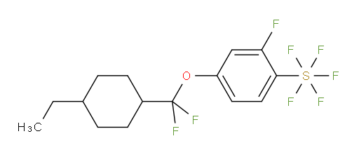 [4-[(trans-4-ethylcyclohexyl)difluoromethoxy]-2-fluorophenyl]sulfur pentafluoride