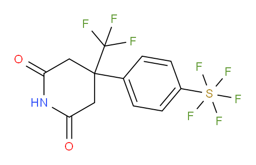 [4-[2,6-Dioxo-4-(trifluoromethyl)-4-piperidinyl]phenyl]sulfur pentafluoride
