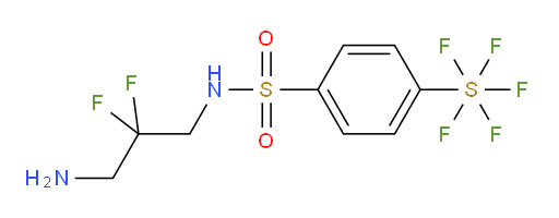 [4-[[(3-Amino-2,2-difluoropropyl)amino]sulfonyl]phenyl]sulfur pentafluoride