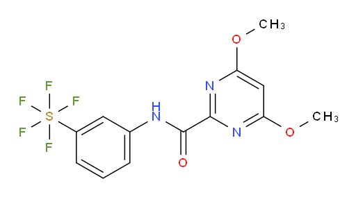 [3-[[(4,6-Dimethoxy-2-pyrimidinyl)carbonyl]amino]phenyl]sulfur pentafluoride
