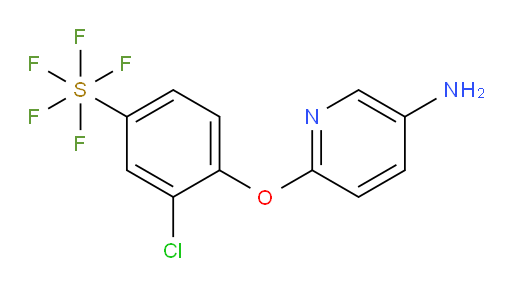[4-[(5-Amino-2-pyridinyl)oxy]-3-chlorophenyl]sulfur pentafluoride