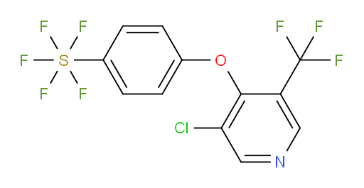 4-((3-chloro-5-(trifluoromethyl)pyridin-4-yl)oxy)(pentafluoromercapto)benzene