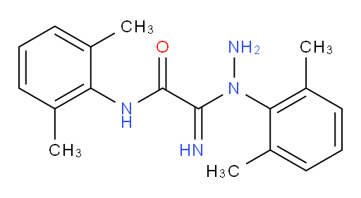 N-(2,6-dimethylphenyl)-2-(1-(2,6-dimethylphenyl)hydrazinyl)-2-iminoacetamide