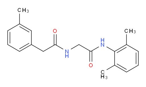 N-(2,6-dimethylphenyl)-2-(2-(m-tolyl)acetamido)acetamide