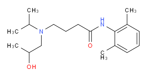N-(2,6-dimethylphenyl)-4-((2-hydroxypropyl)(isopropyl)amino)butanamide