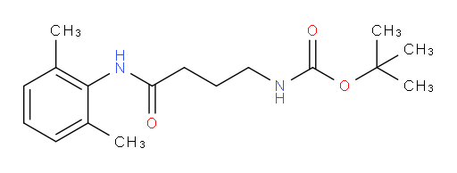 tert-butyl (4-((2,6-dimethylphenyl)amino)-4-oxobutyl)carbamate