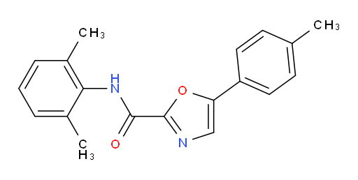 N-(2,6-dimethylphenyl)-5-(p-tolyl)oxazole-2-carboxamide