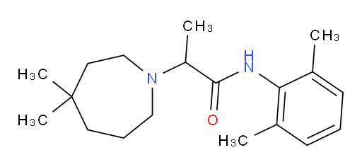 2-(4,4-dimethylazepan-1-yl)-N-(2,6-dimethylphenyl)propanamide