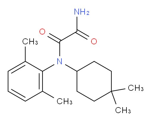 N1-(4,4-dimethylcyclohexyl)-N1-(2,6-dimethylphenyl)oxalamide