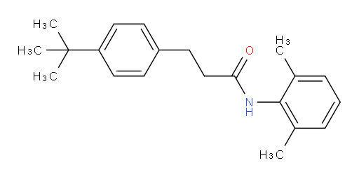 3-(4-(tert-butyl)phenyl)-N-(2,6-dimethylphenyl)propanamide